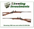 [SOLD] Browning 1885 unfired 22-250 28in Octagonal
